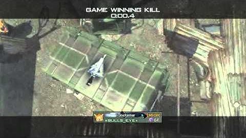 xBULLS_EYEx - MW3 Droppin Crates Game Winning Kill