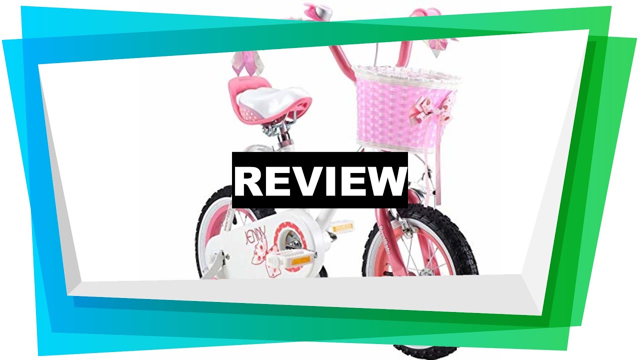 Review Royalbaby Jenny Girls Bike Bicycle stabilisers, Pink, 14" [2019]