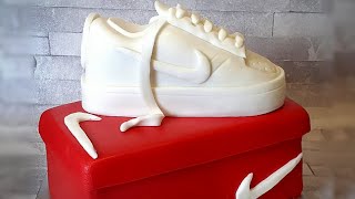 EASY NIKE Shoes Cake Decorating Tutorial Step by Step  || Cake New Tricks || Cake Decorating Ideas Wealth
