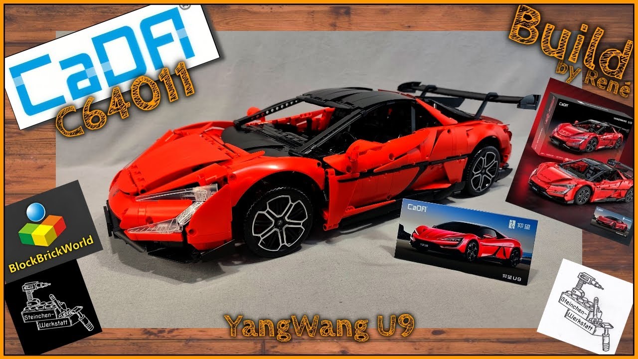 ☝️ Bau | Wie macht sich das Supercar von BYD ??? | CaDA C64011 YangWang U9