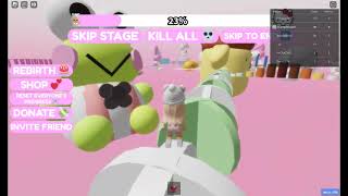 Playing A Hello Kitty Obby, but I don't chat.