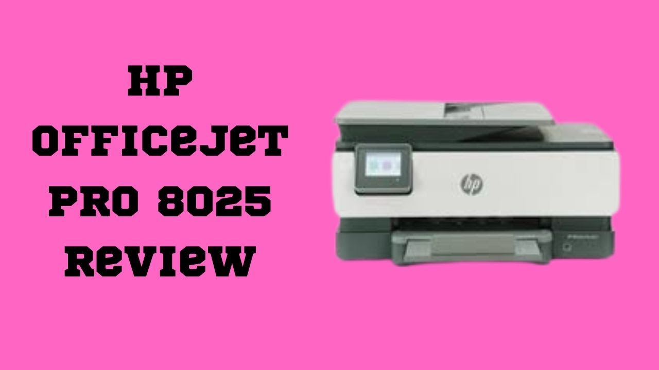 HP OfficeJet Pro 8022 review: Good, but not outstanding