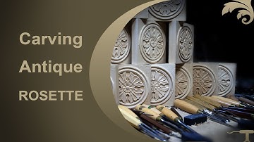 Carving Antique Style Rosette [ Video Workshop Introduction]