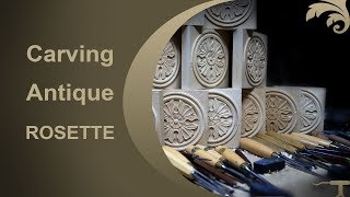 Carving Antique Style Rosette [ Video Workshop Introduction]
