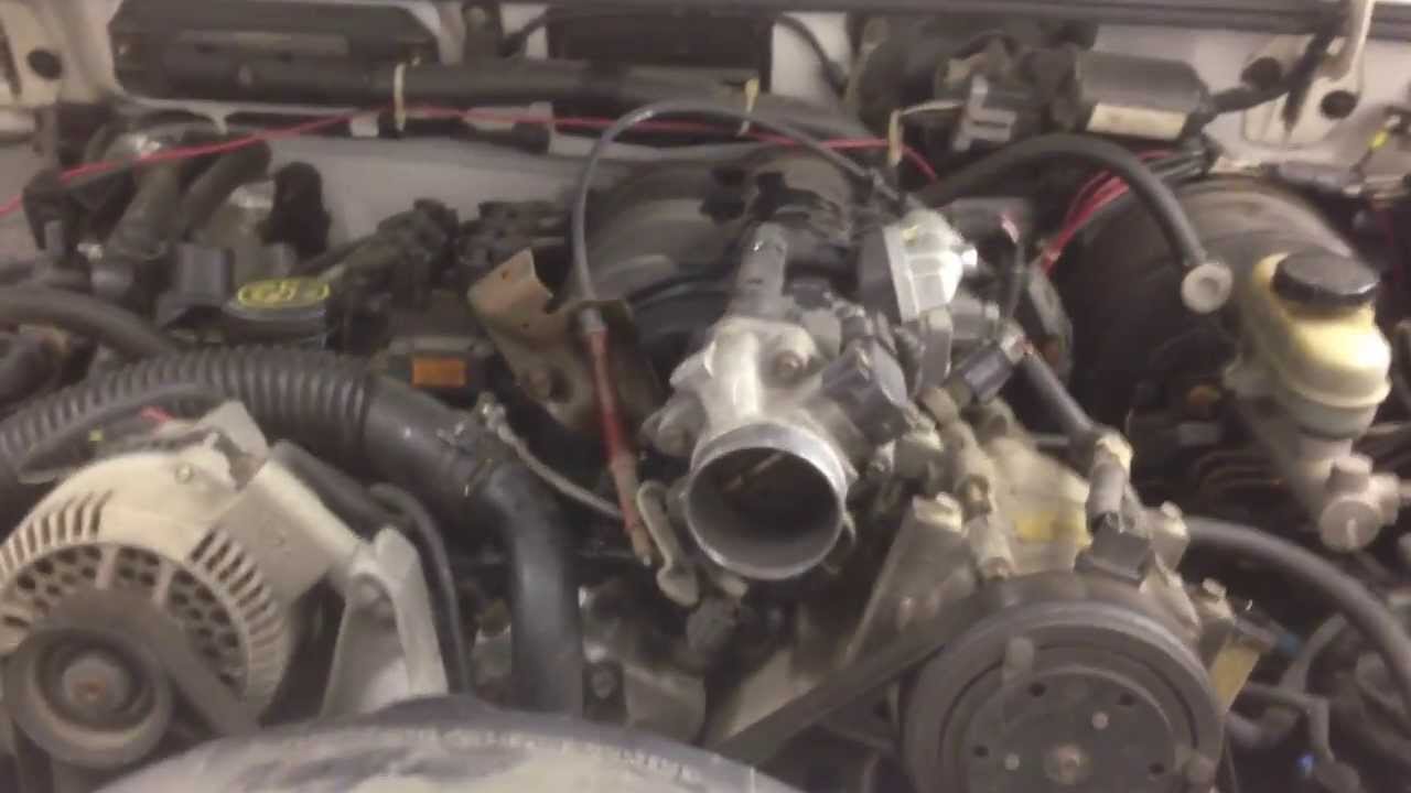 1995 Ford Ranger 4.0 Thermostat - YouTube 1986 ford f 150 engine diagram 
