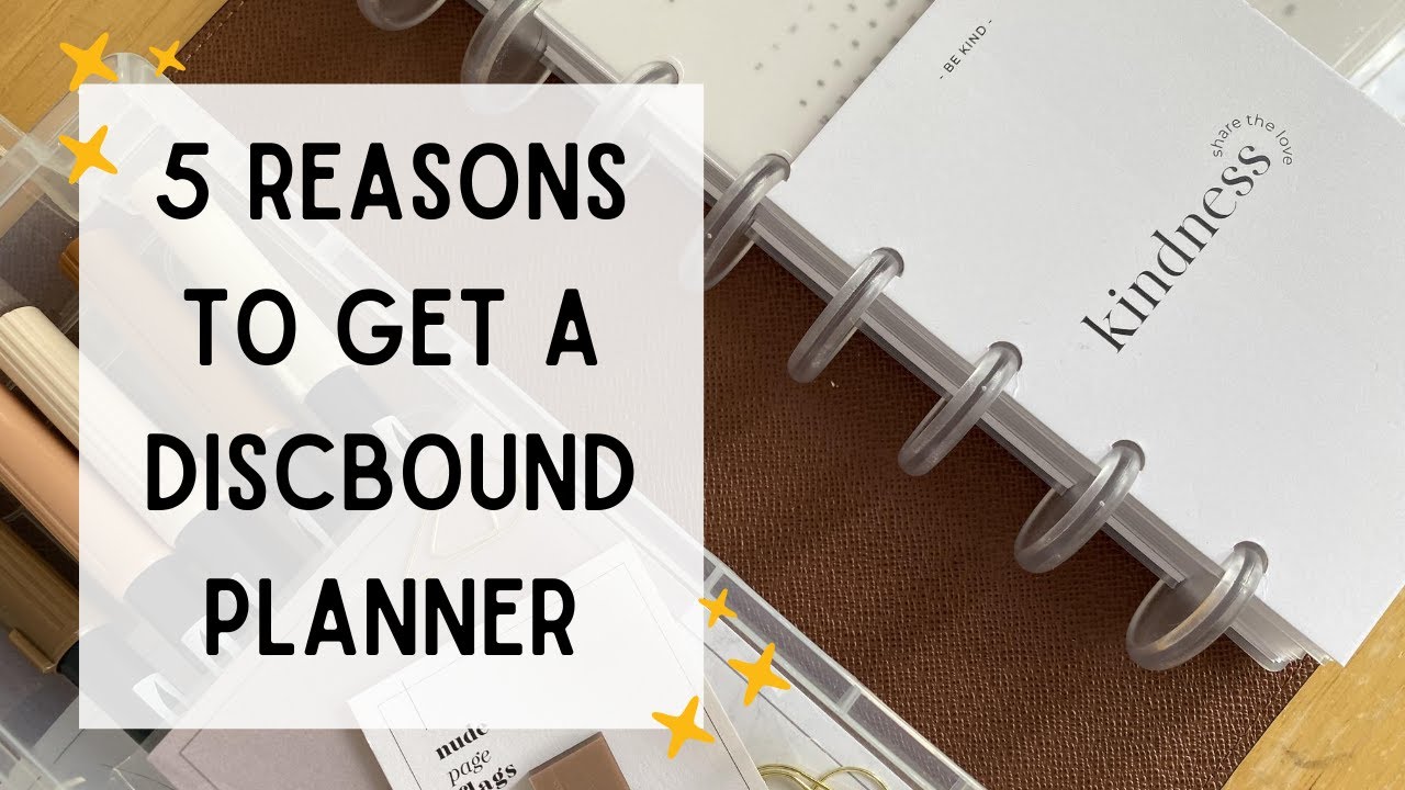 5 REASONS YOU SHOULD GET A DISCBOUND PLANNER (I USE THIS IN MY