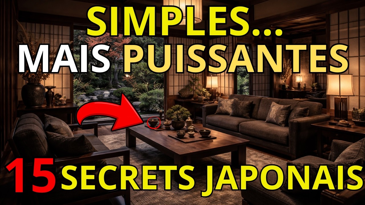 Maison japonaise : 15 habitudes minimalistes pour un intérieur harmonieux
