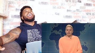 PETE DAVIDSON ON KANYE WEST - SNL | Reaction