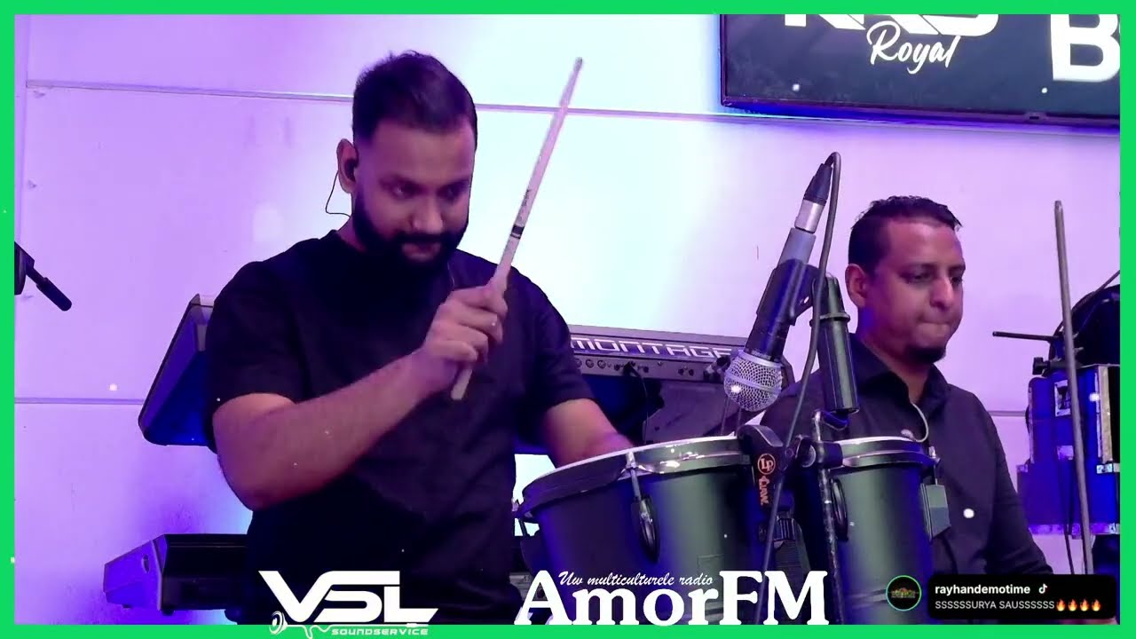 🎶 Vandaag is het zover! Sujal Oemraw speelt exclusief LIVE bij AmorFM X VSL.