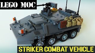 MOC ** LEGO STRYKER M1126 APC ** Infantry Carrier Vehicle - US Army - Build Instructions