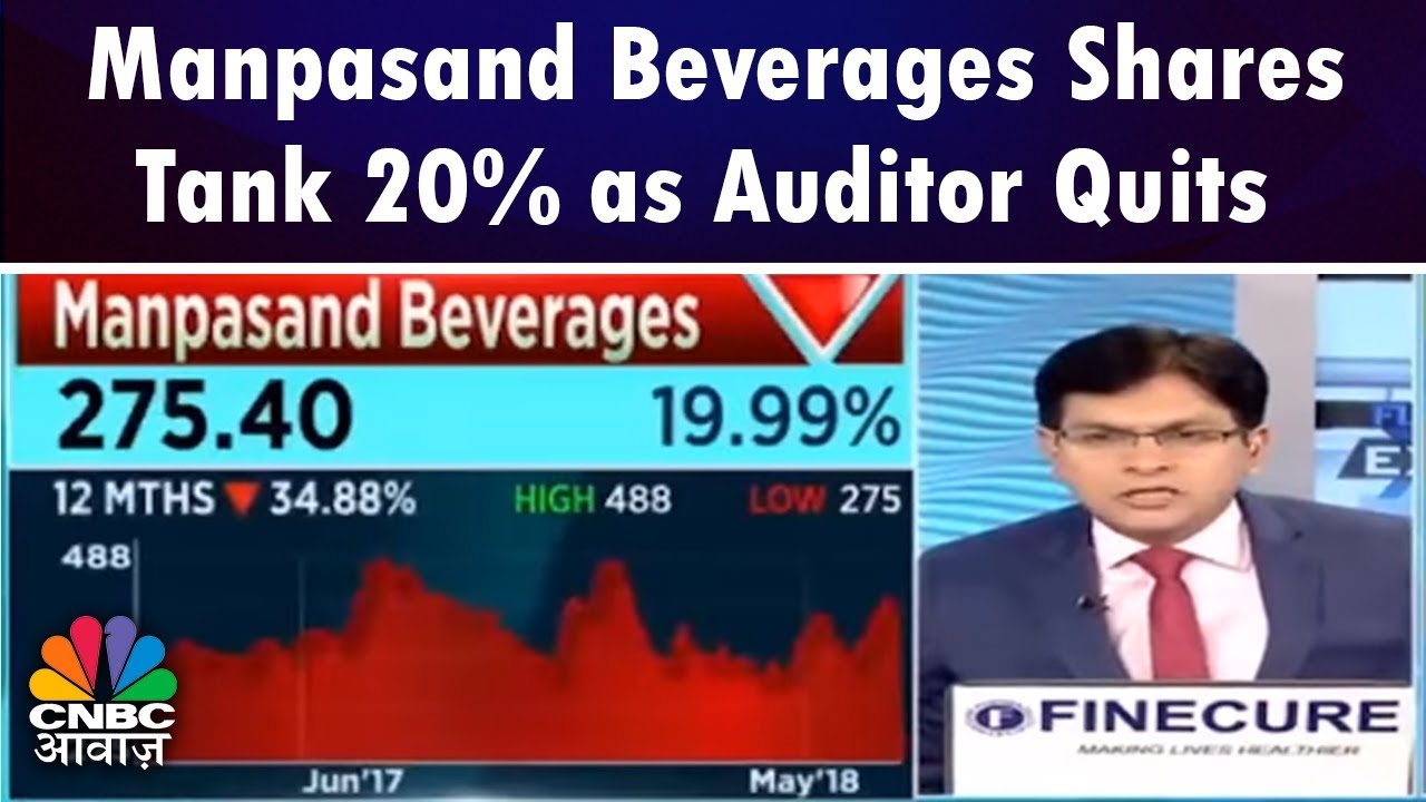 Manpasand Beverages Shares Tank 20% as Auditor Quits | Future Express | CNBC Awaaz