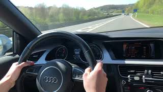 Audi A5 3.0 TDI Autobahn POV
