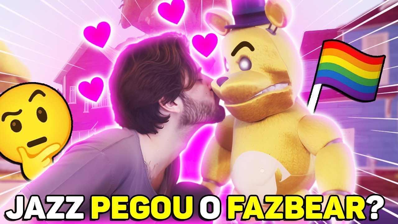 BRINCADEIRAS GOSTOSAS (😏) do JAZZGHOST continuam... mas agora com seu VIZINHO FAZEBEAR ULTRA RÁPIDO!