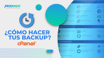 CÓMO HACER BACKUP DESDE TU CPANEL CON PROOHOST