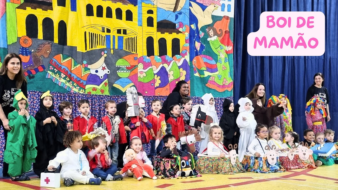 Apresentação Boi de Mamão no Colégio Jardim Anchieta 2022