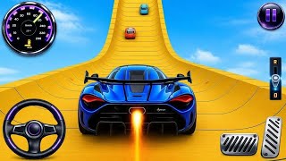 Mega Ramp Monster Car Racing 3D - Extreme Car Stunts - Android Gameplay screenshot 3