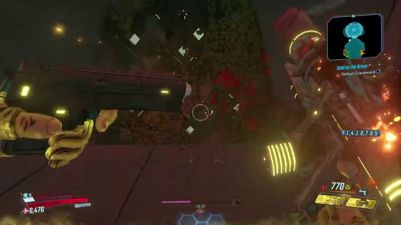 Borderlands 3 Face Puncher Zane vs Graveward TVHM M3