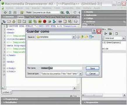 Crear web - Capituo 1 (crear sitio,hoja estilos css, plantilla)