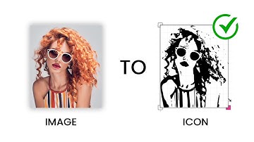 How to Convert an Image into a Vector Icon - (Amazing!)