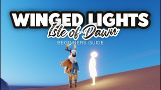 MASTER ALL WINGED LIGHTS IN ISLE OF DAWN | Begginers Guide | Sky COTL
