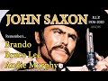 Audie Murphy! Bruce Lee! John Saxon (1936-2020) Exclusive Interview A WORD ON WESTERNS Rest in Peace