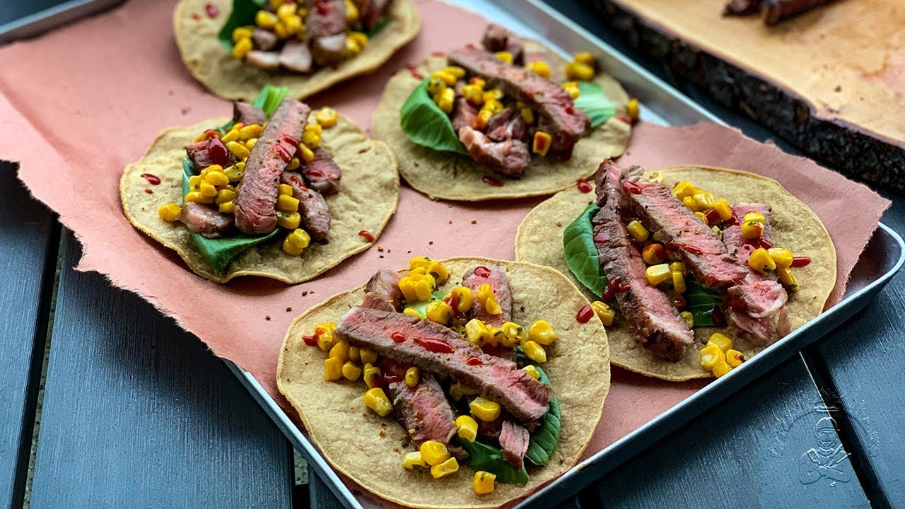 Smoky Rib Eye Tacos GGGrillen YouTube