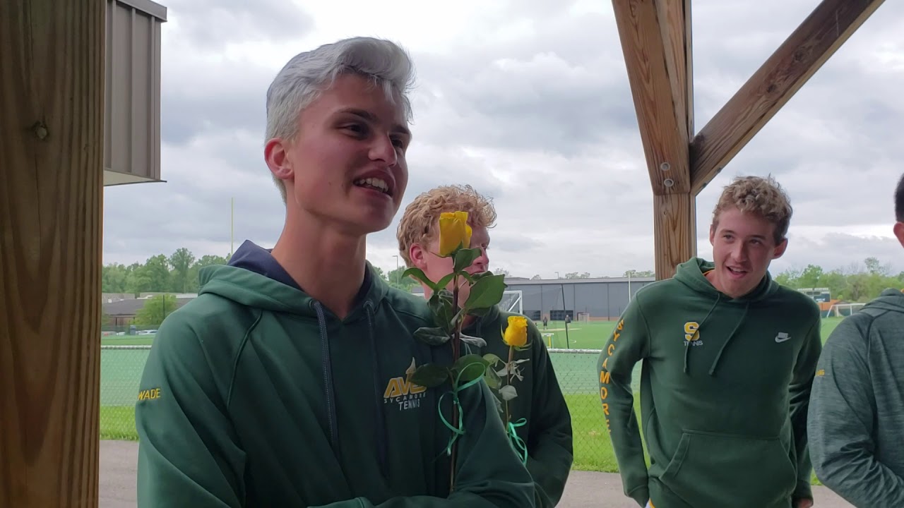 Senior tennis speeches, Sycamore High School YouTube