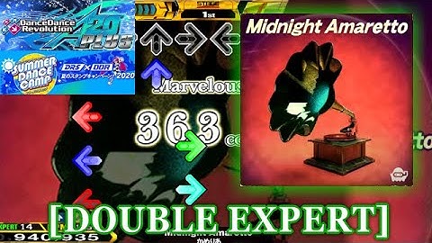 【DDR A20 PLUS】 Midnight Amaretto [DOUBLE EXPERT] 譜面確認＋クラップ