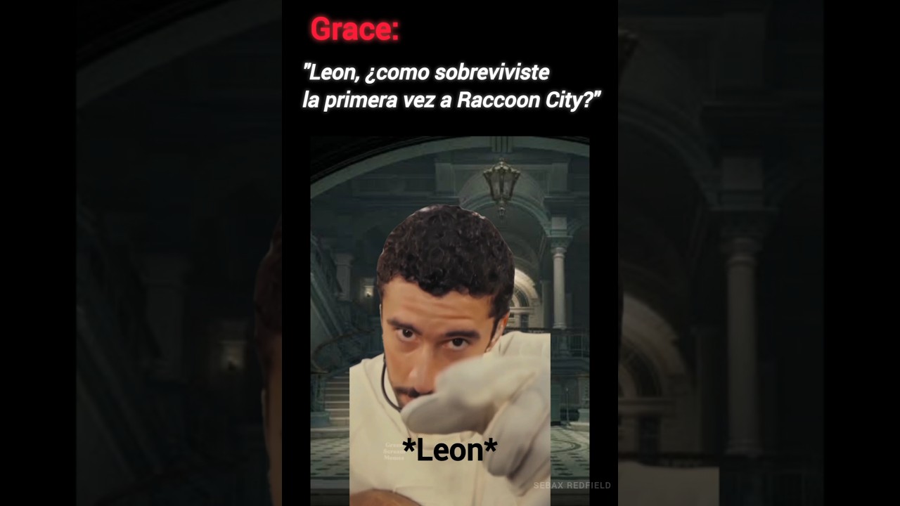 Leon Hablando con toda la humildad del mundo 🥸 #residentevil #shorts #superbowl