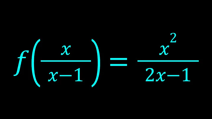 A Nice Homemade Functional Equation