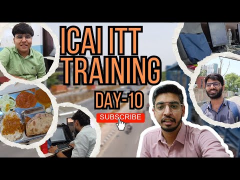 Icai Itt DAY-10🤩||📚ICAI ITT TRAINING 📚||TALLY CLASS (PART-3)🤩||DAILY ROUTINE⏳ ...