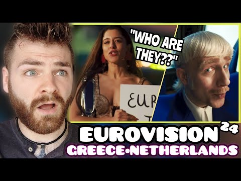 Joost Klein "Europapa" Netherlands | Marina Satti "ZARI" Greece | Eurovision 2024 | REACTION