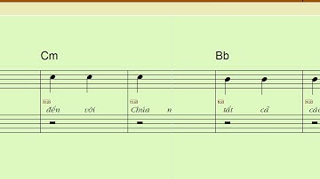 HÃY ĐẾN DỰ TIỆC CƯỚI   Lm Mi Trầm   Bb