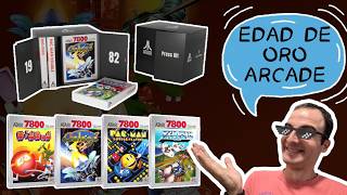 ¡Atari revive la era dorada! Galaga, Pac-Man y más en cartucho físico