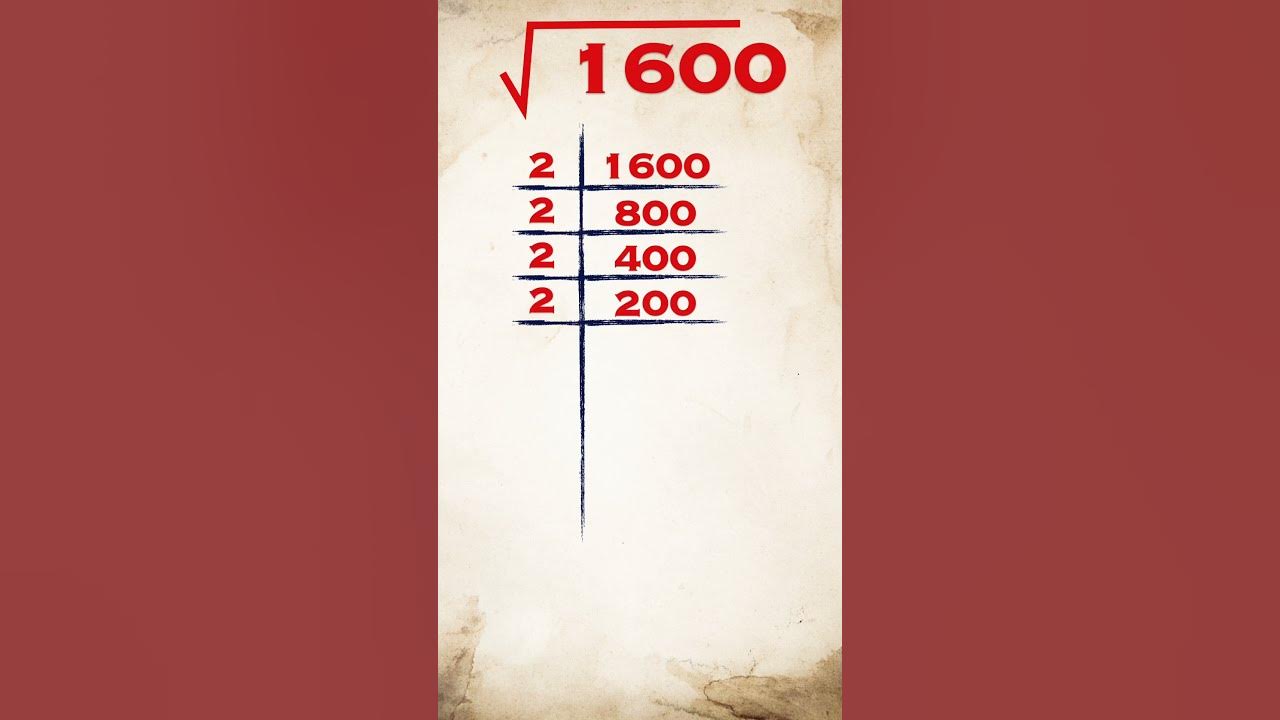 Square Root Of 1600 1600 Ka Vargmul shorts vargmul squareroot square-root-of-1600-1600-ka-vargmul-shorts-vargmul-squareroot