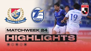 Daizen Maeda Is A Hat-Trick Hero Yokohama Fmarinos Vs. Oita Trinita Matchweek 24 J1 League