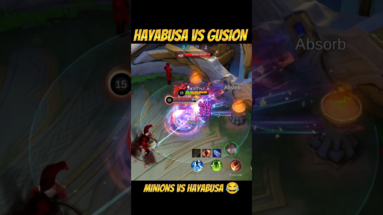 HAYABUSA VS GUSION 😂 