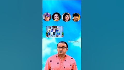 Tmkoc Bhide Master And Tapu Sena l Memory Test Challenge l  टप्पू सेना का लीडर कौन है#shorts #tmkoc
