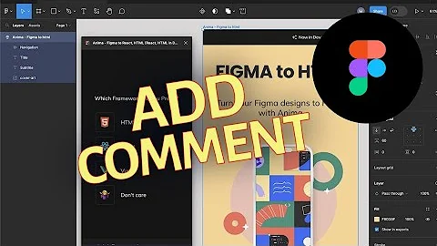 How to Add Comment in Figma 2025?