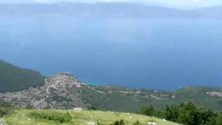 Ohridsko Jezero Iz Pticje Perspektive