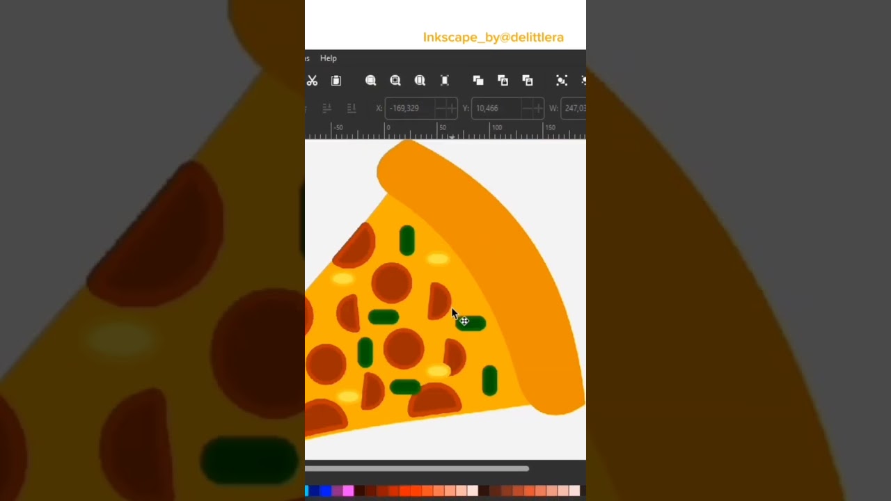 Create Pizza Vector 