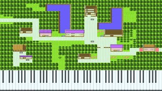 Violet City / Olivine City - Pokemon G/S/C - Piano Solo