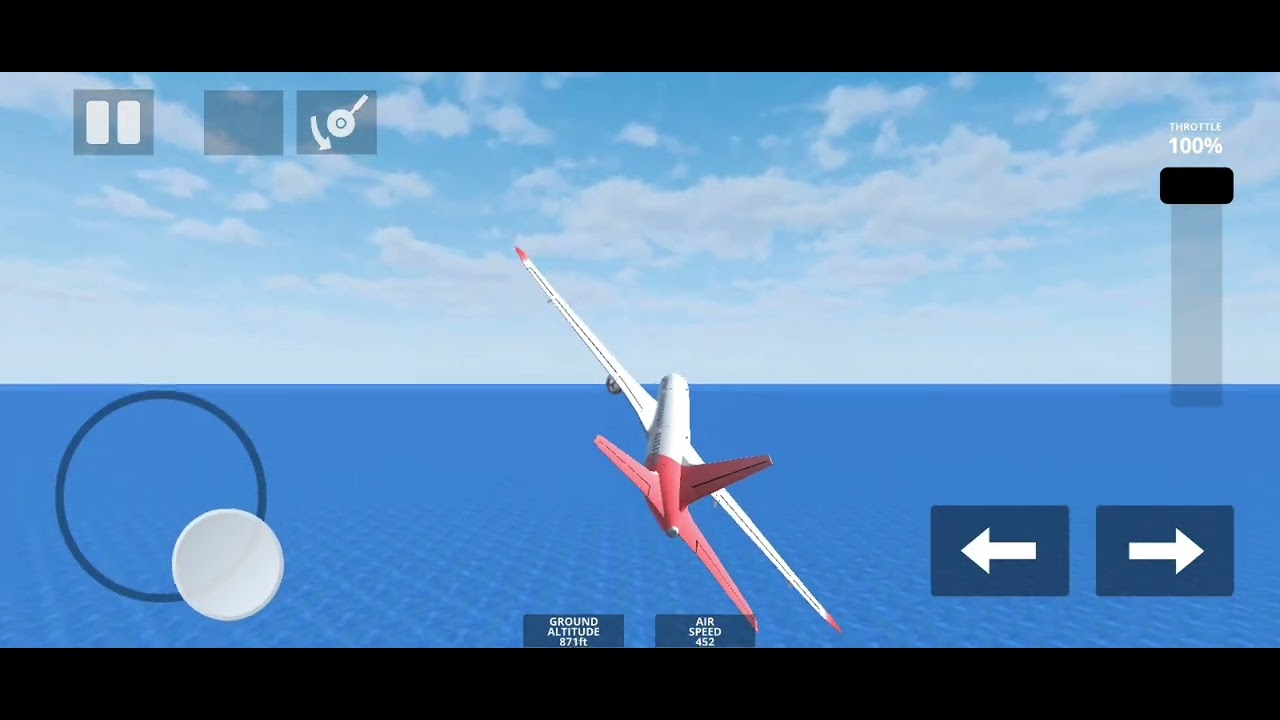 I played crash airplane simulator (part1) the game begins here