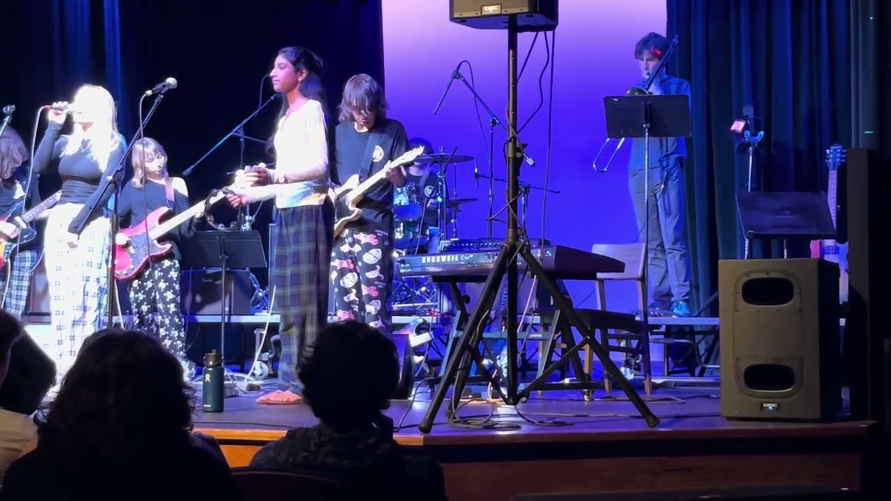 Teen Band Performs Play That Funky Music by Wild Cherry 