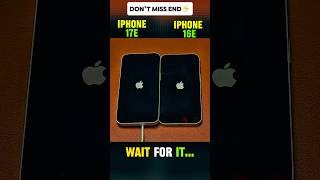iPhone 17e vs iPhone 16e 🚀 Ultimate Speed Test ⚡ Worth Upgrade or Not? 🤯#viralshorts