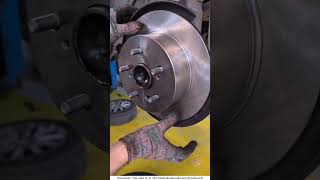 Toyota Avalon Rear Brake Pads &amp; Rotor Replacement | Step-by-Step #automobile #mechanic #shortsfeed