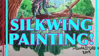 (Old)  STUCK IN THE TREES! Wings Of Fire SilkWing Speedart