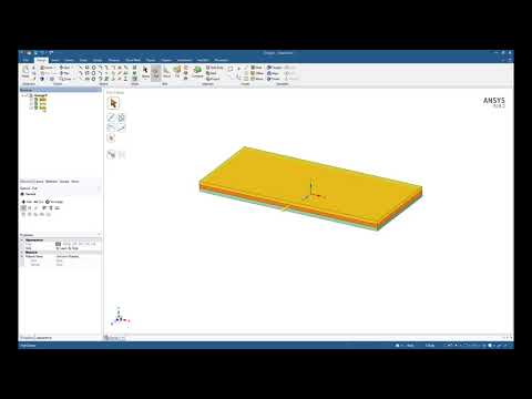 ANSYS Spaceclaim: Creating a thin stack for simulation