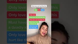 Download Lagu only love can hurt like this - paloma faith 🎤 #duet #karaoke #onlylovecanhurtlikethis #palomafaith MP3