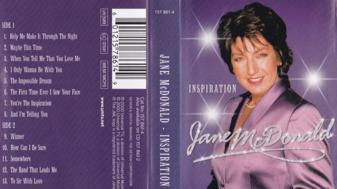 Jane McDonald Inspiration Album Songs